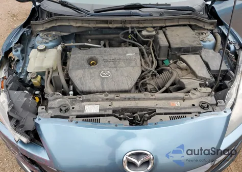 2010 Mazda 3 S z USA, uszkodzony, nr VIN JM1BL1H59A1334495